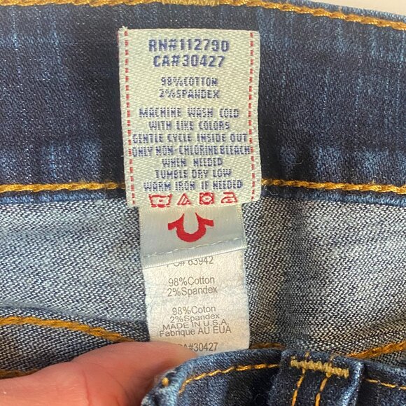 True Religion Women's Bobby Jeans, Size 30 - Picture 6 of 6